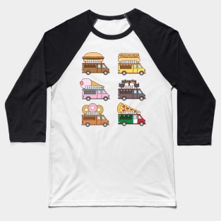 Food Trucks Design Baseball T-Shirt